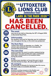 Lark in the Park NOTICE
